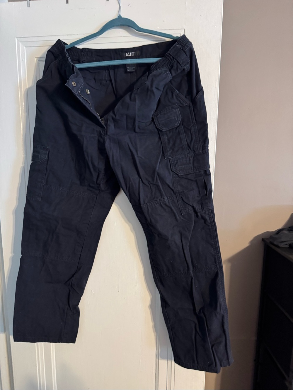 5.11 Tactical Women’s Navy Black Cargo Pants with Utility Pockets